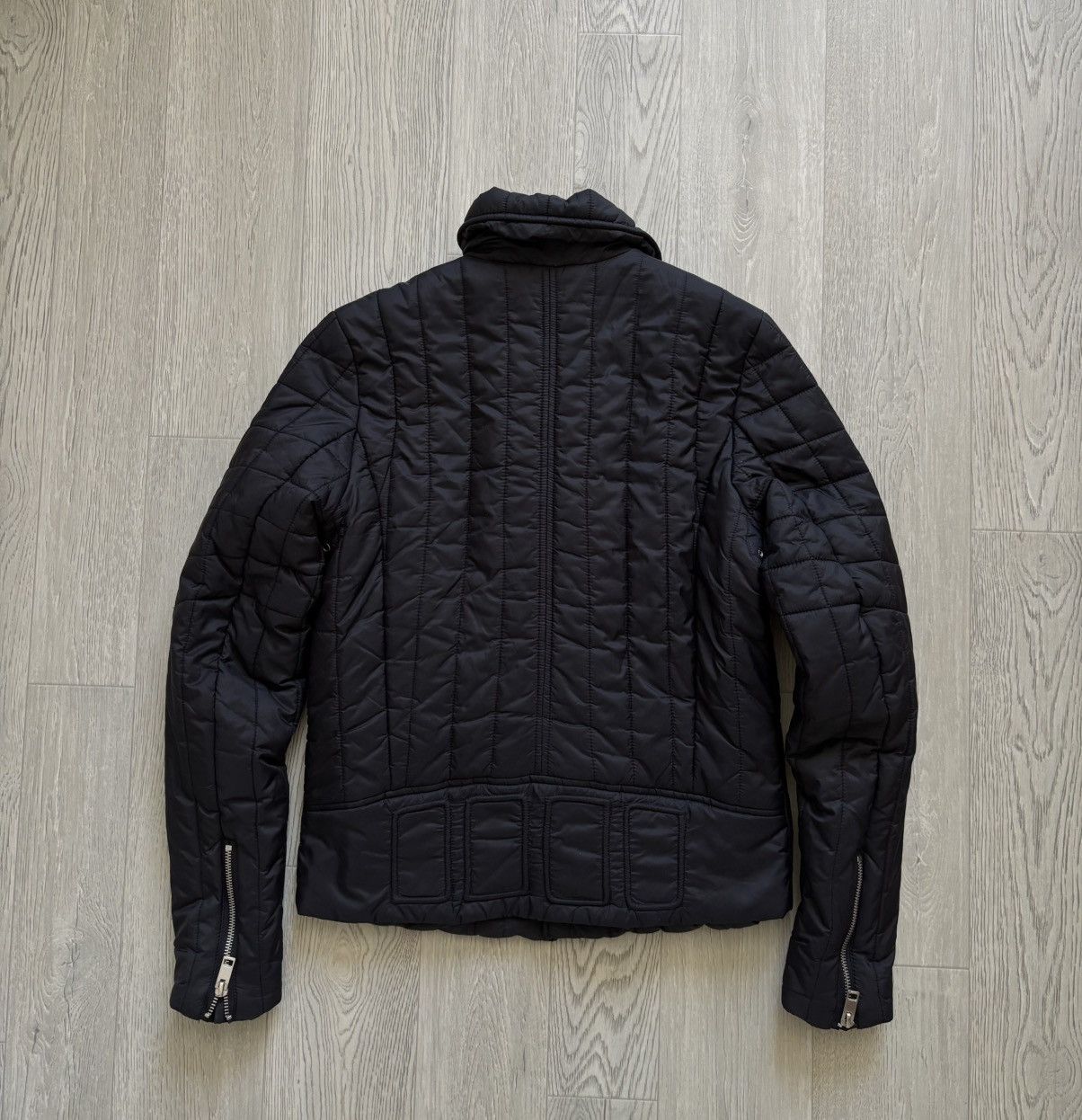 Diesel × Vintage Vintage Diesel Padded Zipped Rider Jacket Size M / US 6-8 / IT 42-44 - 2 Thumbnail