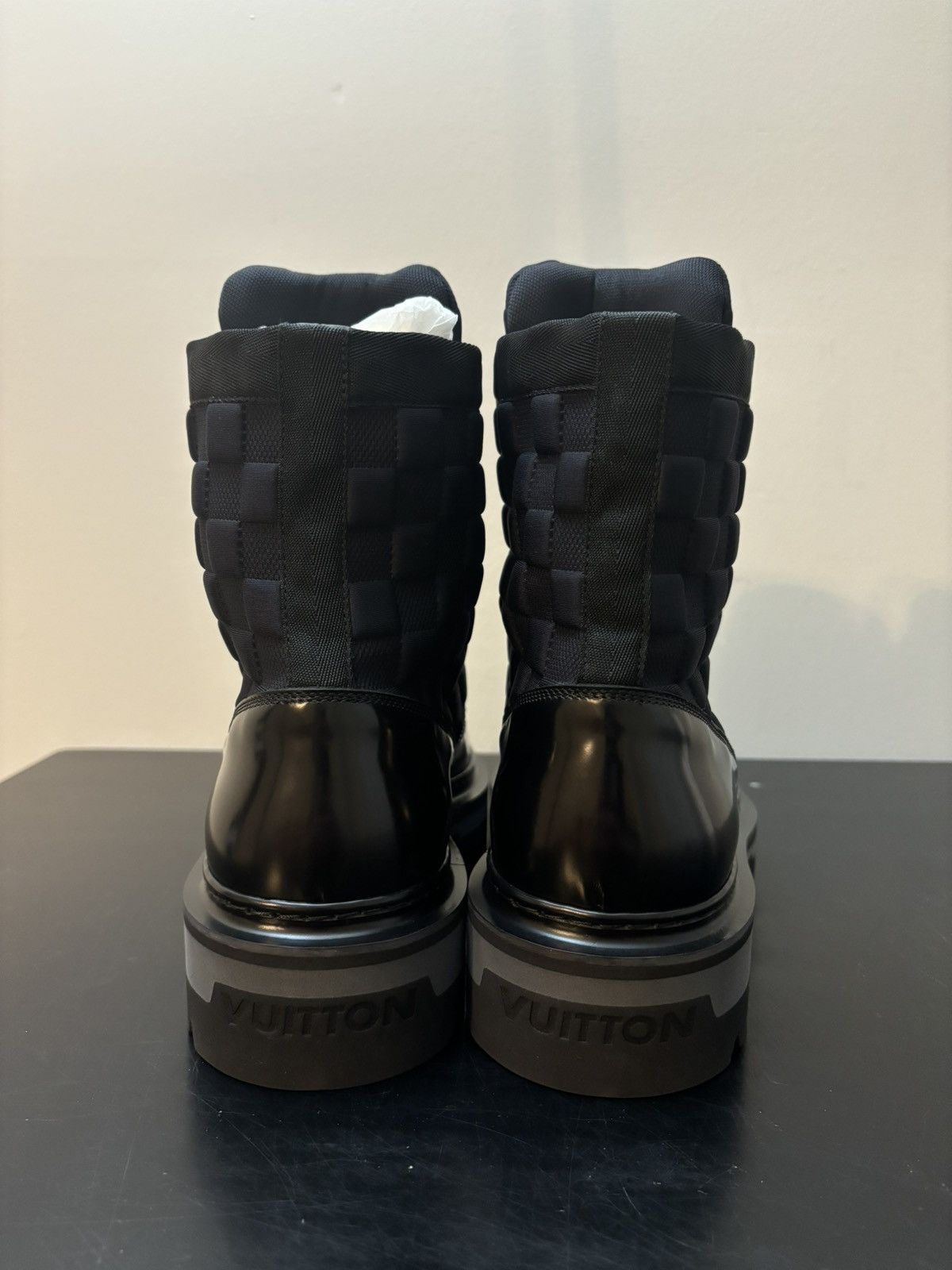 Louis Vuitton Louis Vuitton Damier Leather Landscape Ranger Boots Size US 7 / EU 40 - 5 Thumbnail