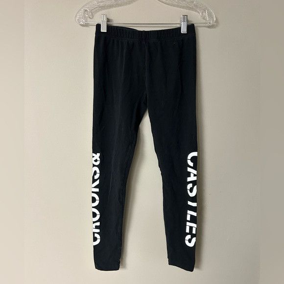Crooks & Castles Crooks & Castles Black Leggings Size 25" / US 0 / IT 36 - 1 Thumbnail