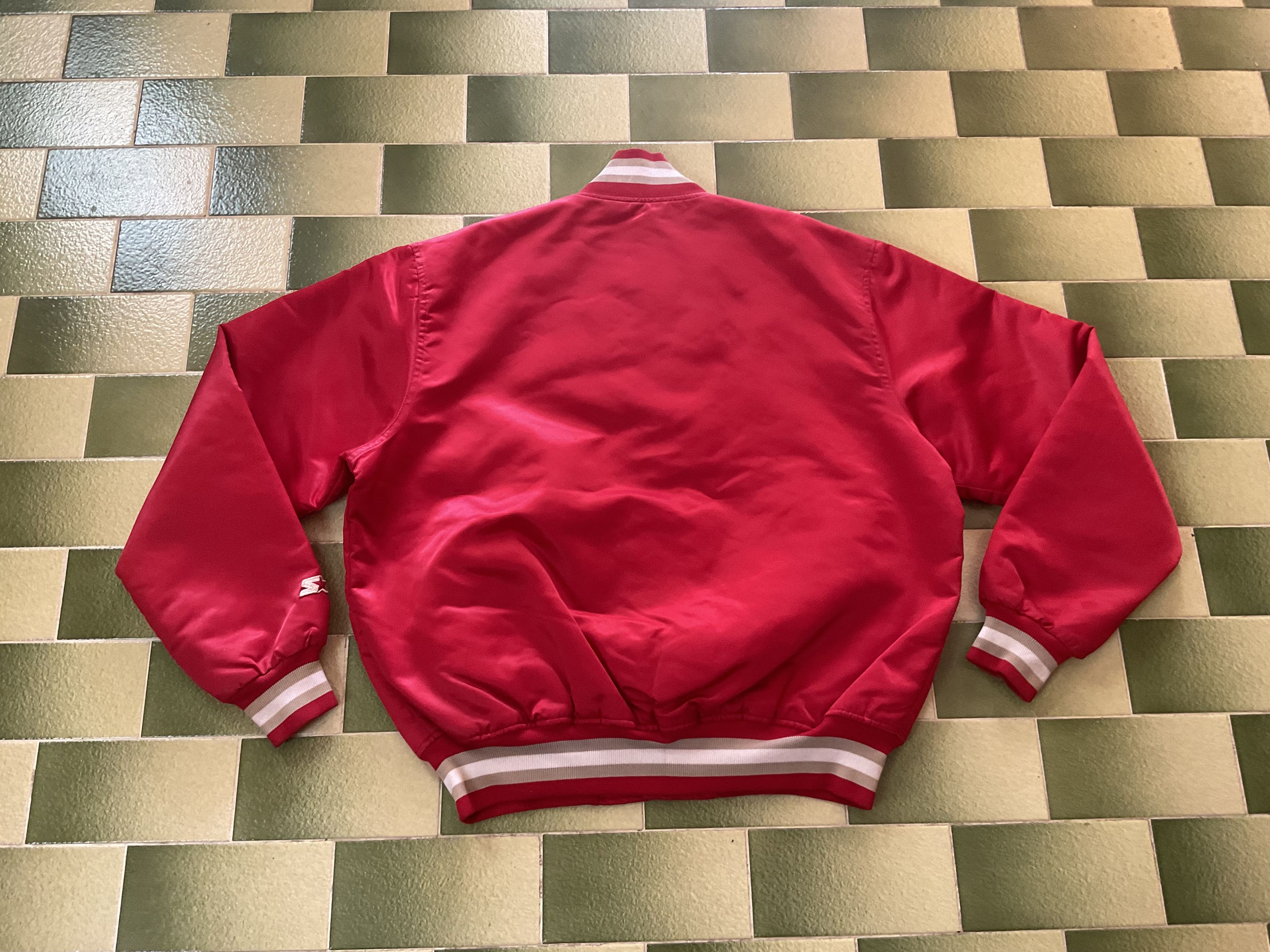 Starter Vintage 90s University Las Vegas UNLV Rebels Bomber Jacket Size US XL / EU 56 / 4 - 2 Thumbnail