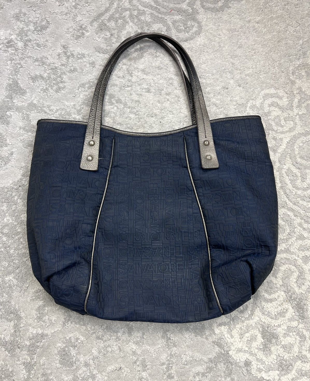 Salvatore Ferragamo Salvatore Ferragamo Made in Italy Multi Logo Handbag Size ONE SIZE - 2 Thumbnail