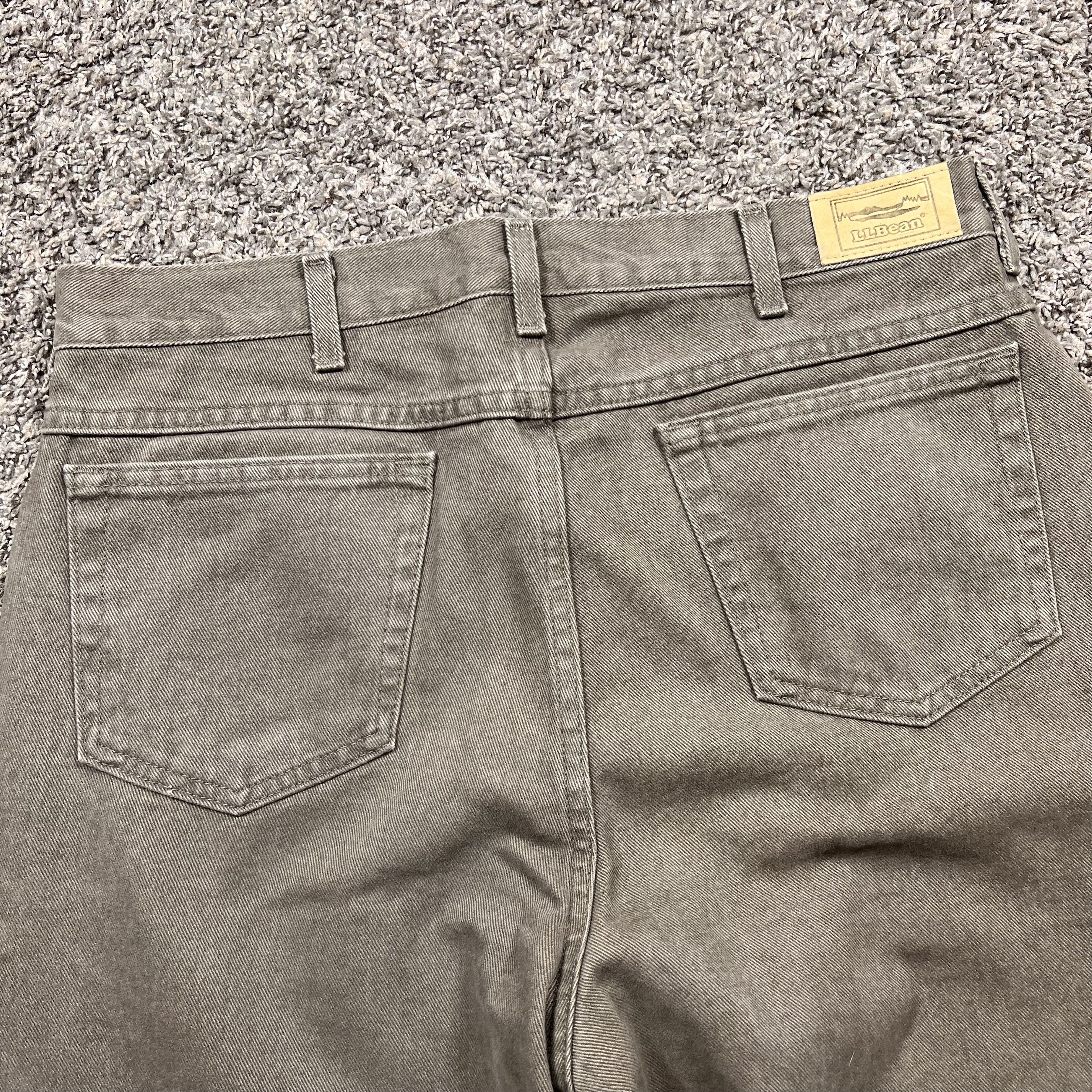 L.L. Bean × Vintage 1990’s Vintage L.L. Bean Straight Leg Jeans Size US 36 / EU 52 - 6 Thumbnail