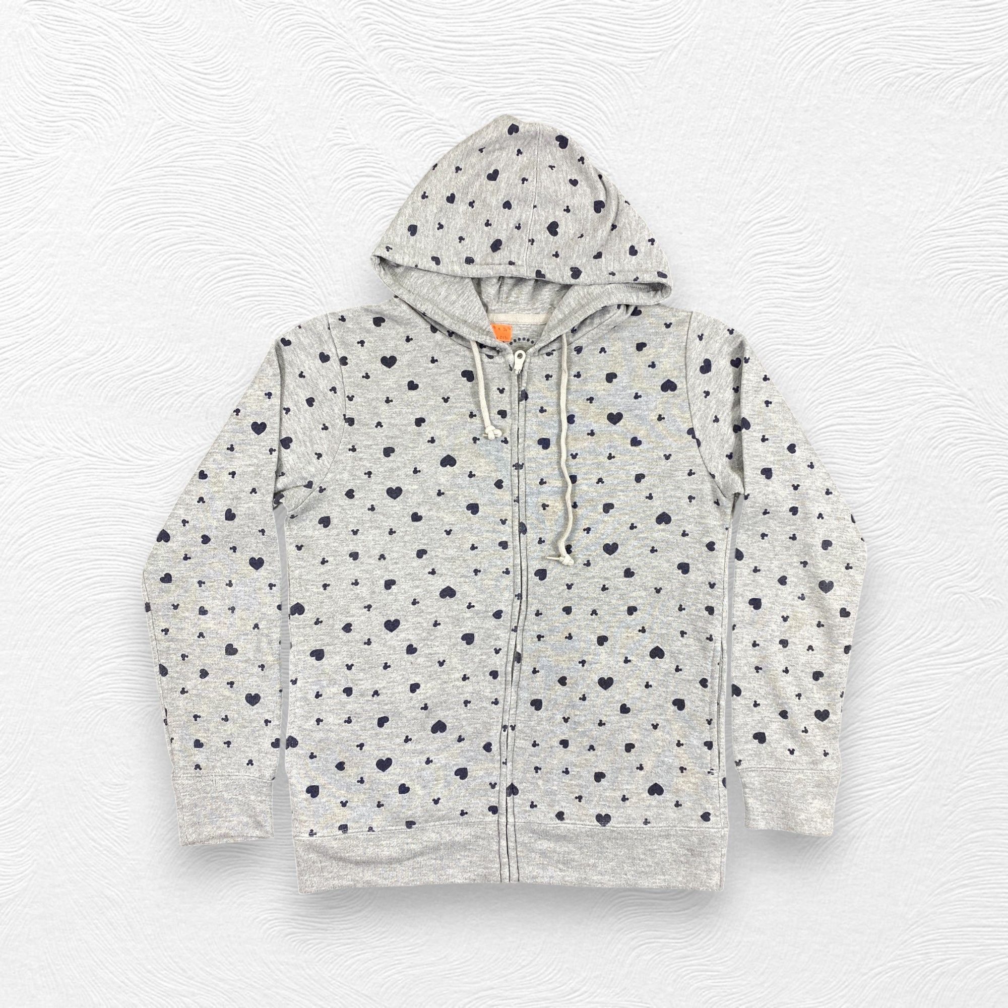Disney Vintage Disney x Mickey Mouse Zipper Hoodie - SW0131 Size XS / US 0-2 / IT 36-38 - 1 Thumbnail