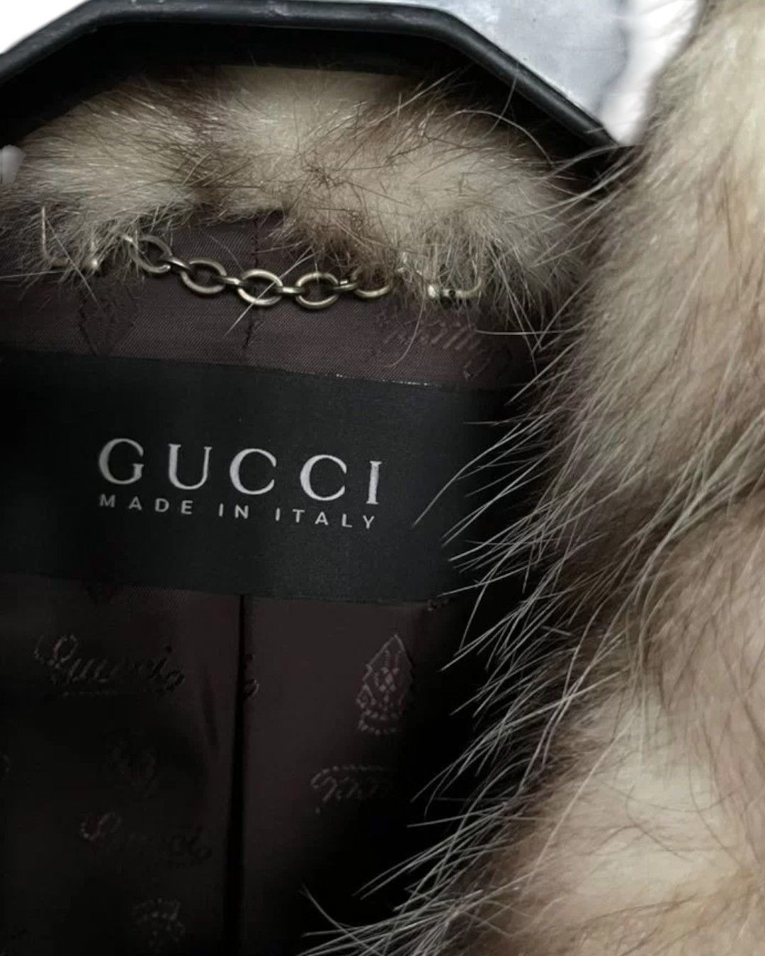 Gucci F/W 2007 RUNWAY WOMEN'S VARIATION OPOSSUM FUR LEATHER JACKET Size XS / US 0-2 / IT 36-38 - 5 Thumbnail