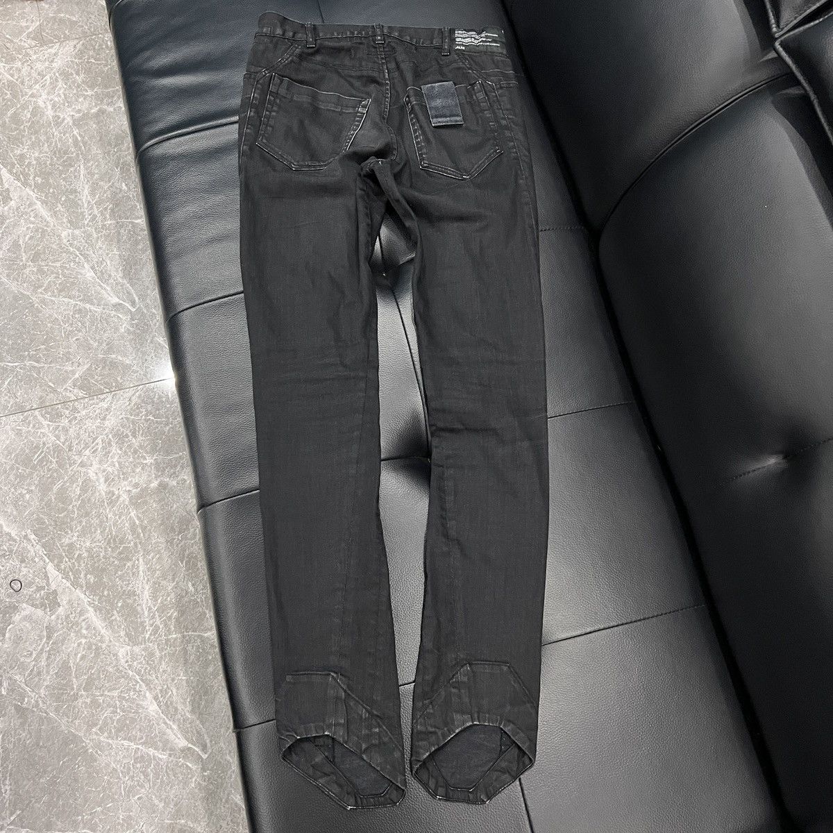 Julius JULIUS 7 SS15 Paneled Skinny Denim Jeans Size US 30 / EU 46 - 2 Thumbnail