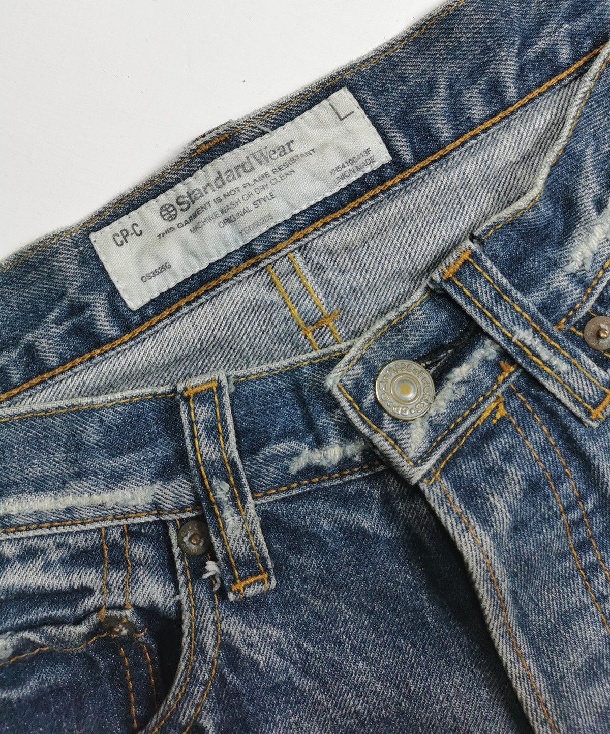 Japanese Brand Union Made CPC Standard Wear Jean Size US 34 / EU 50 - 9 Thumbnail