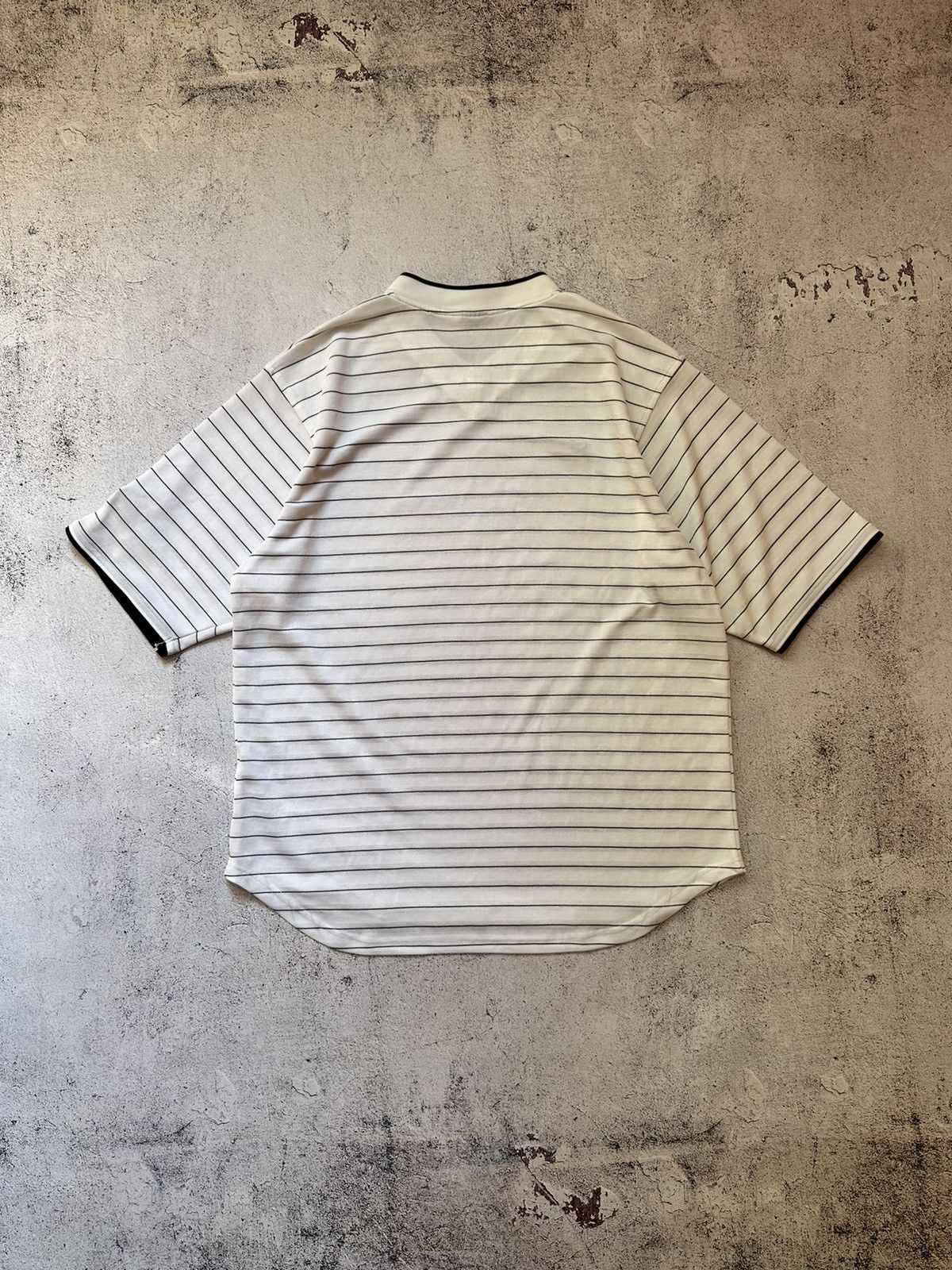 Nike × Vintage Vintage Nike Team Striped Jersey T Shirts 00s Size US L / EU 52-54 / 3 - 11 Thumbnail