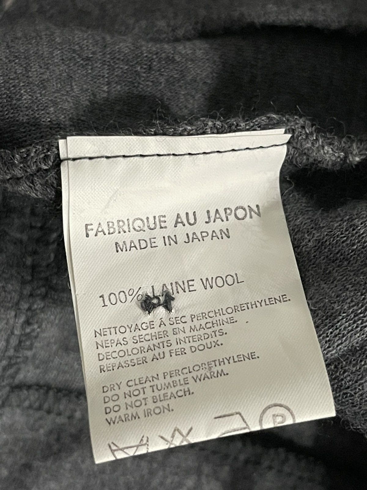 Yohji Yamamoto Vintage Yohji Yamamoto Half Button Wool Jacket Size US XL / EU 56 / 4 - 15 Thumbnail