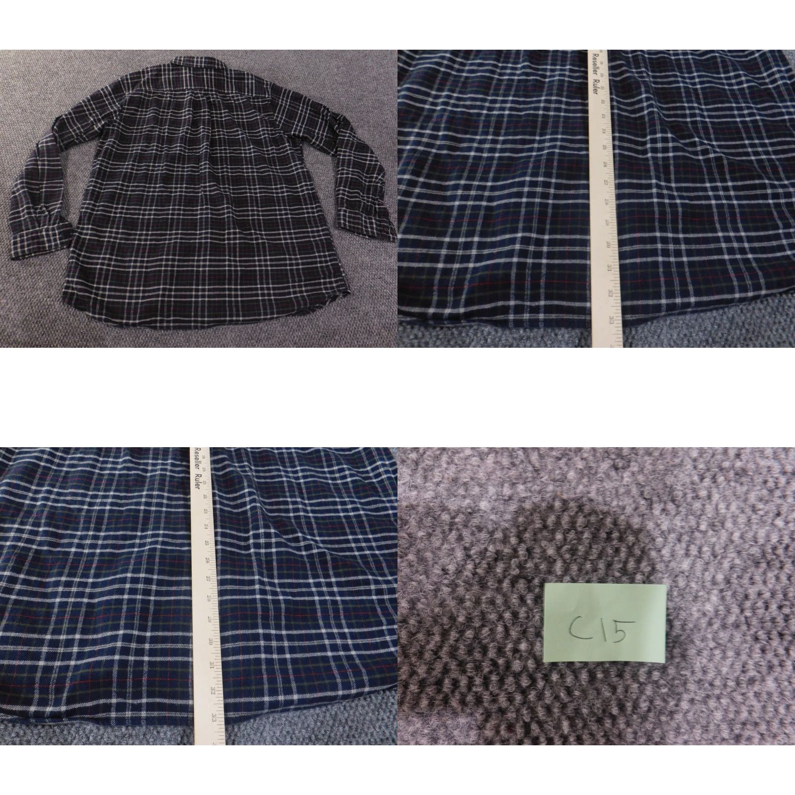 Eddie Bauer VINTAGE Eddie Bauer flannel shirt Mens XL Blue Tall Ourdoors Button Up Casual Retro 90s Mens Size US XL / EU 56 / 4 - 8 Thumbnail