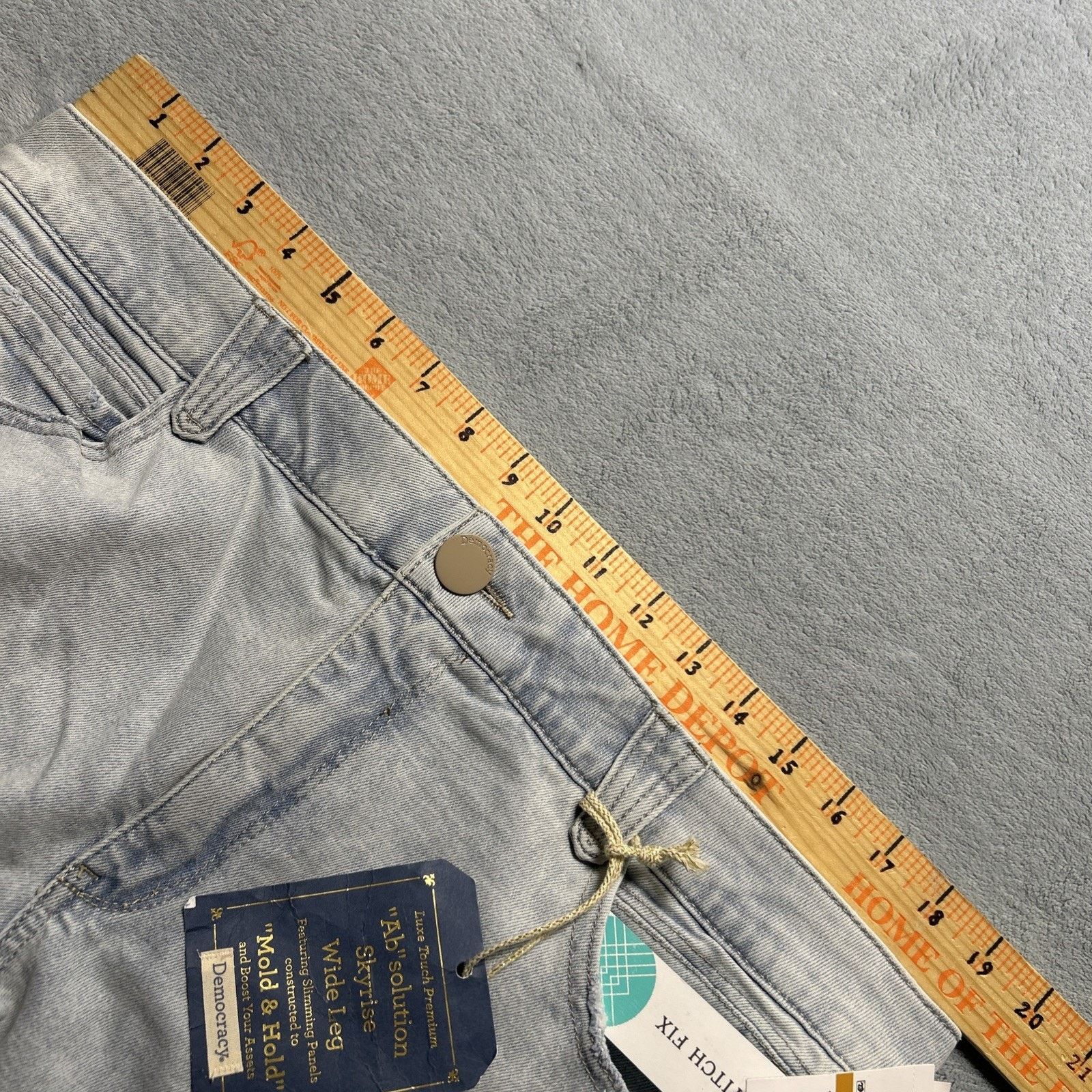 JNCO Beyond Baggy Jeans Women 16w 39x27 Raw Hem Hamilton Wide Leg Size 38" / US 16 / IT 52 - 9 Thumbnail