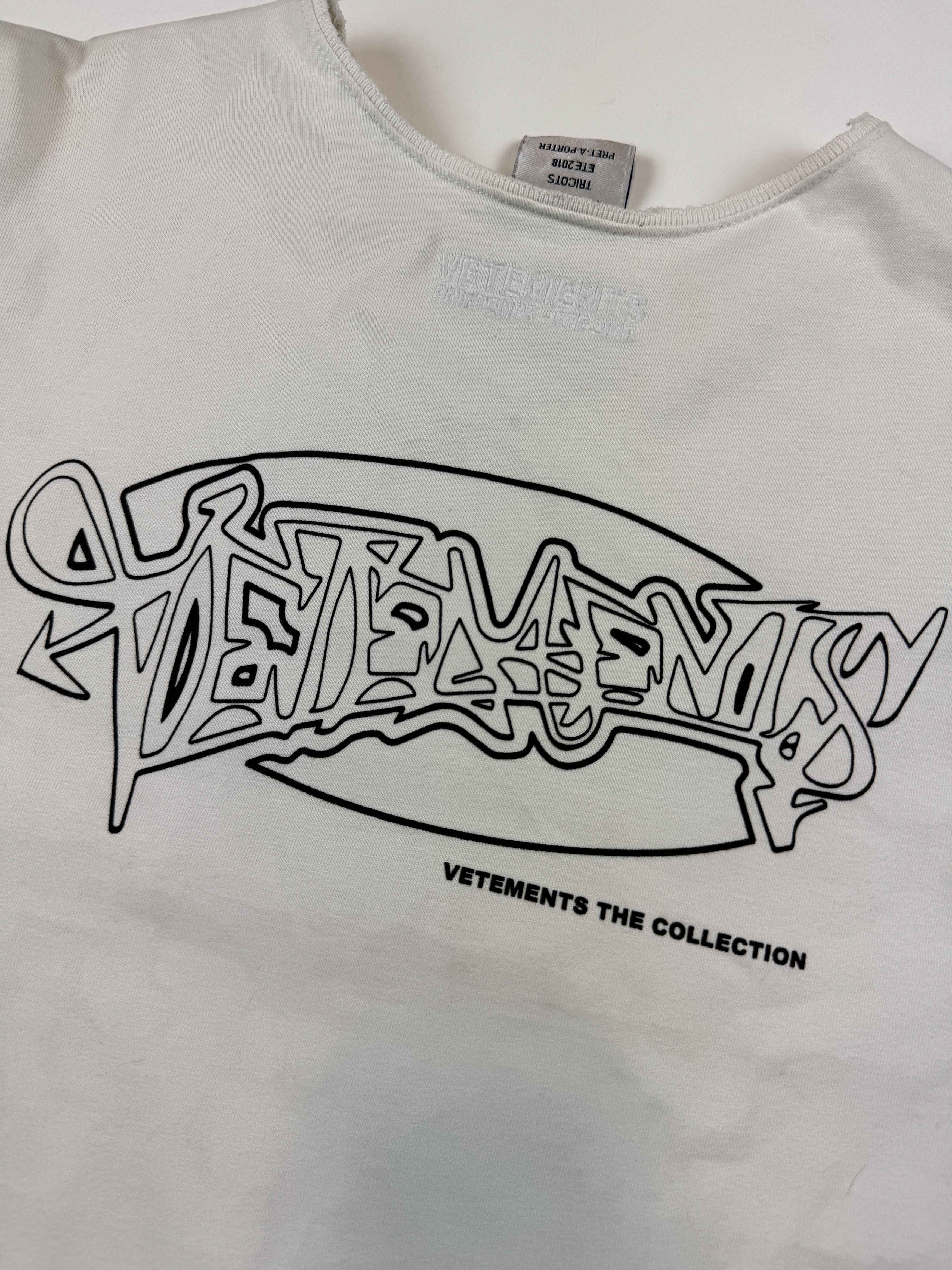 Vetements Vetements Hip Hop Cut Tee Size US S / EU 44-46 / 1 - 4 Thumbnail
