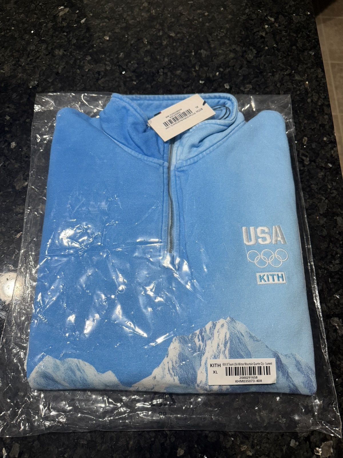 Kith Kith Team USA Winter Mountain Quarter Zip Top Size US XL / EU 56 / 4 - 1 Thumbnail
