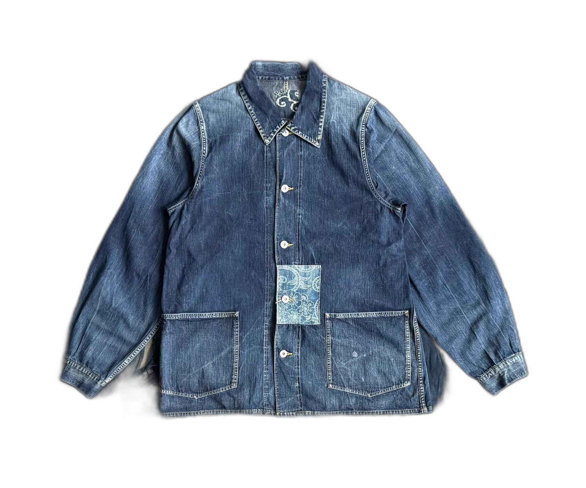 Visvim VISVIM 19SS ICT GANG COVERALL DENIM Size US S / EU 44-46 / 1 - 1 Thumbnail