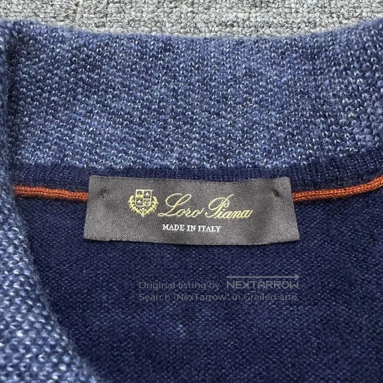 Loro Piana Loro Piana V-Neck Cashmere Sweater. Size US L / EU 52-54 / 3 - 2 Thumbnail