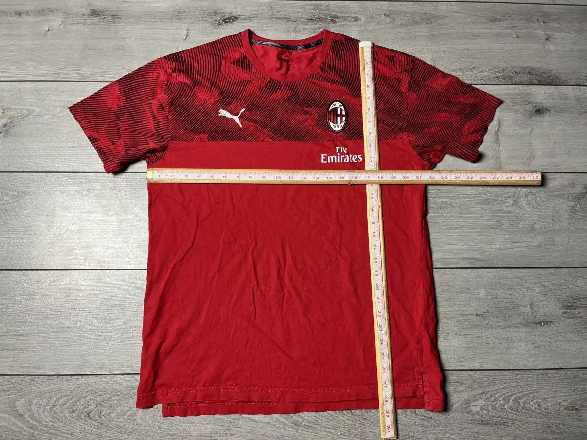 Puma Puma Ac Milan Tshirt home shirt size Large Size US L / EU 52-54 / 3 - 5 Thumbnail