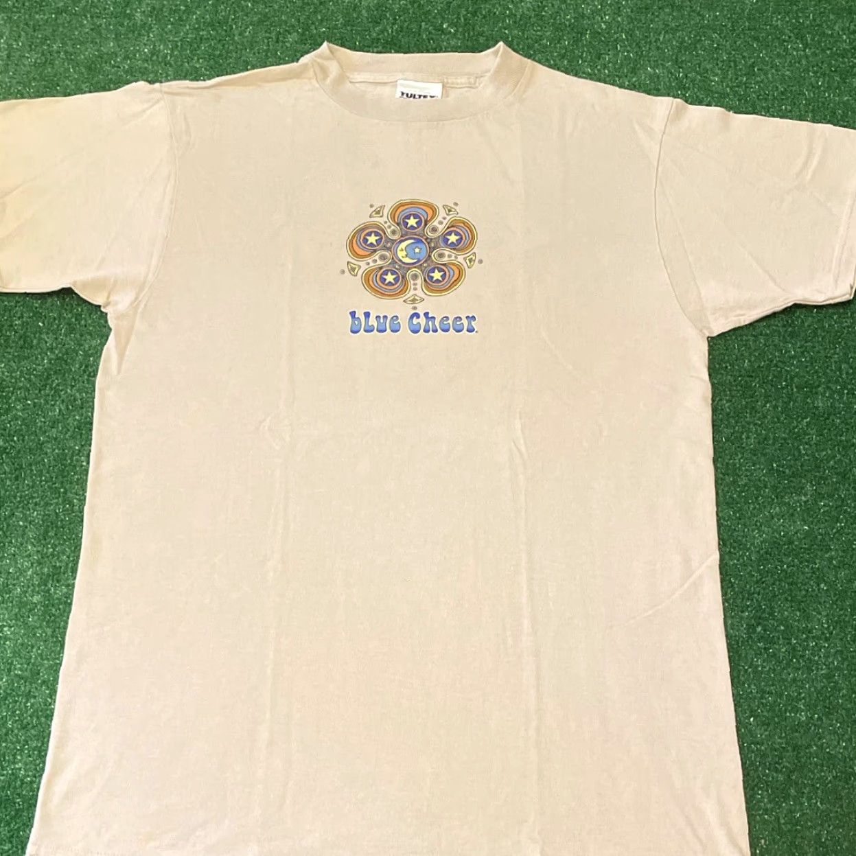 Tultex VINTAGE 90s Blue Cheer Psychedelic Rock Band Tee Shirt Mens Size M Beige T-Shirt Short Sleeve Size US M / EU 48-50 / 2 - 4 Thumbnail