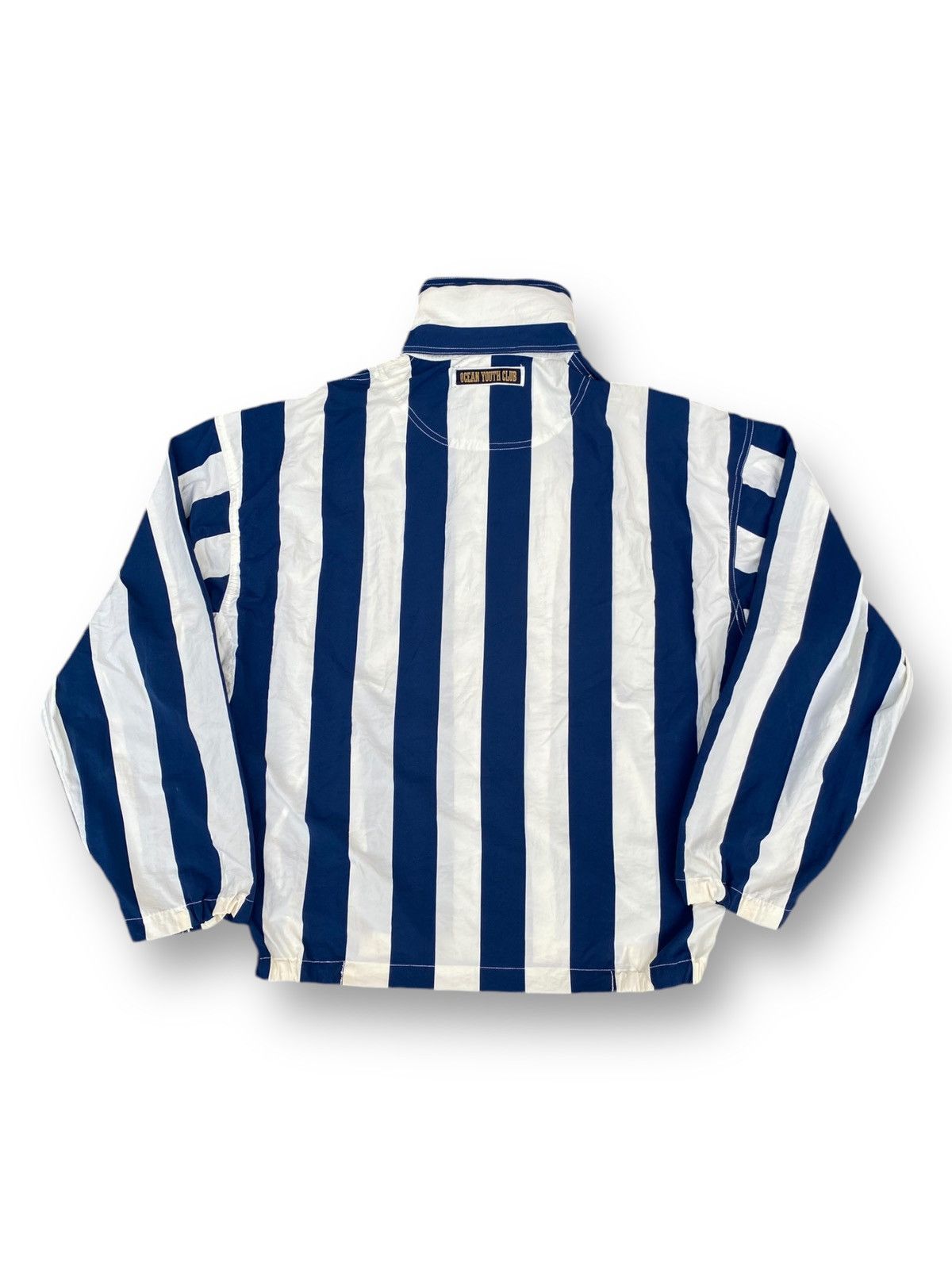 Vintage Vintage 90s Ocean Youth Club Stripe Bomber Jacket. #D5 Size US L / EU 52-54 / 3 - 4 Thumbnail