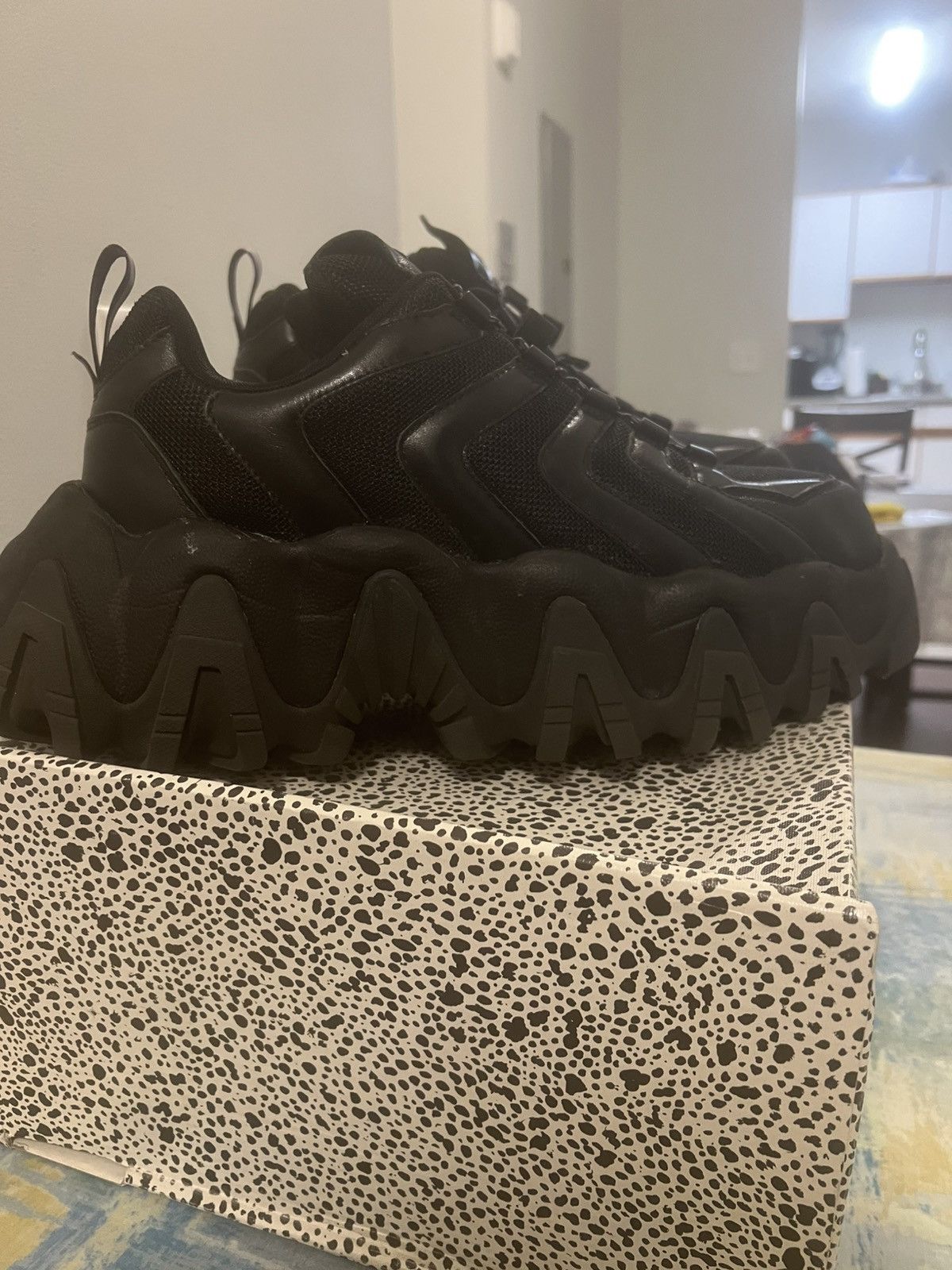 Eytys Eytys Halo Sneakers Black Size US 12 / EU 45 - 2 Thumbnail