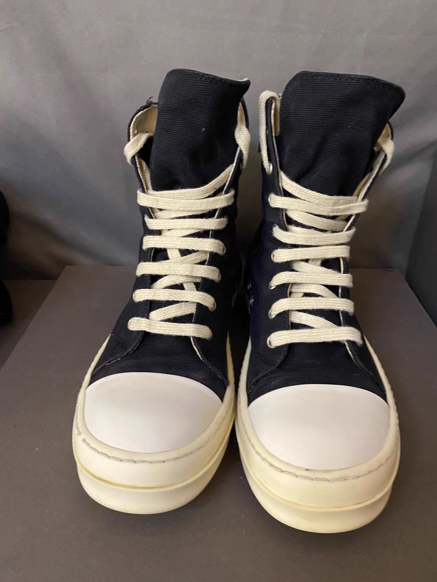 Rick Owens Rick Owens DRKSHDW Canvas Jumbo Low Size US 8 / EU 41 - 4 Thumbnail