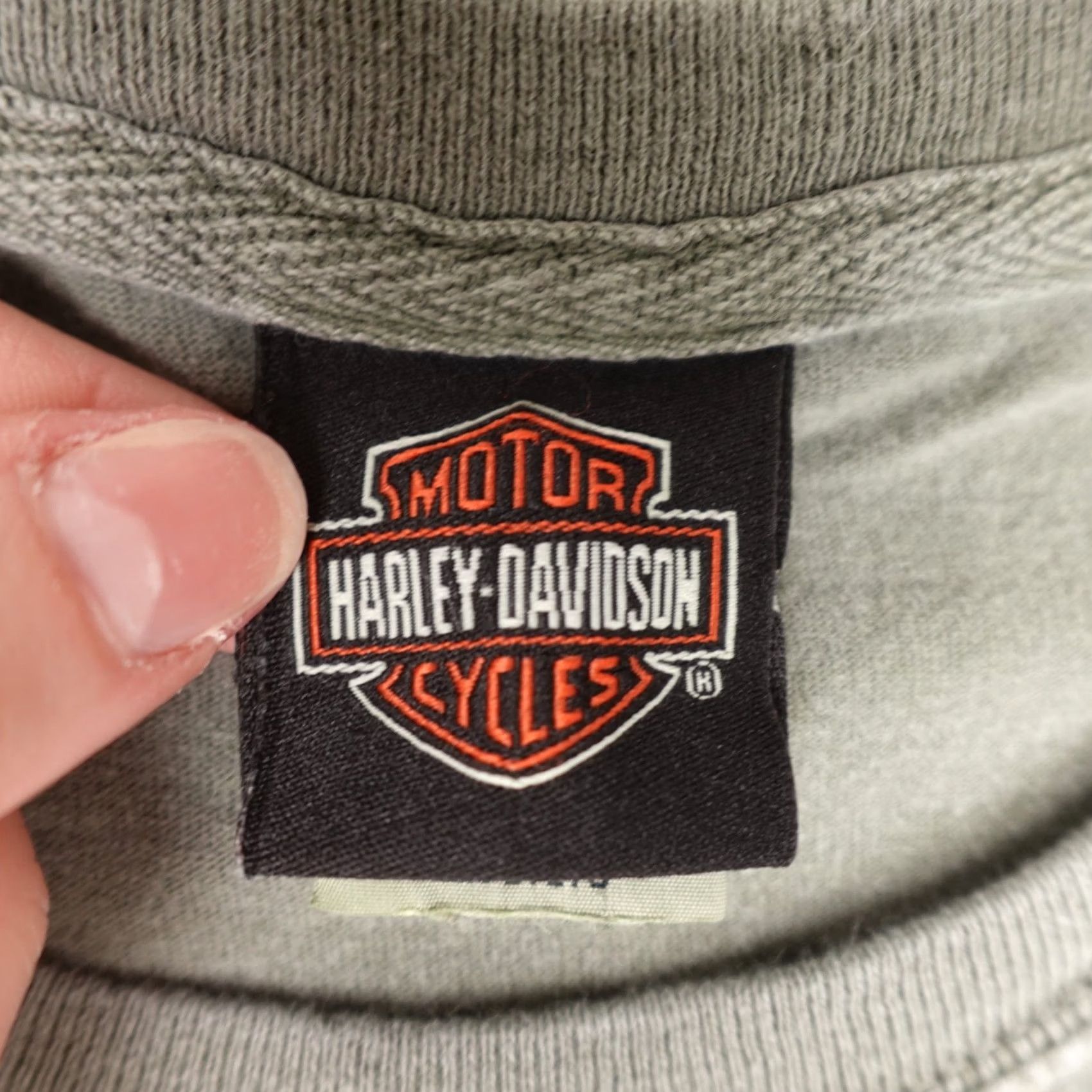 Harley Davidson Harley Davidson Shirt Mens Large Green Short Sleeve Graphic Biker Texas Alamo Size US L / EU 52-54 / 3 - 3 Thumbnail