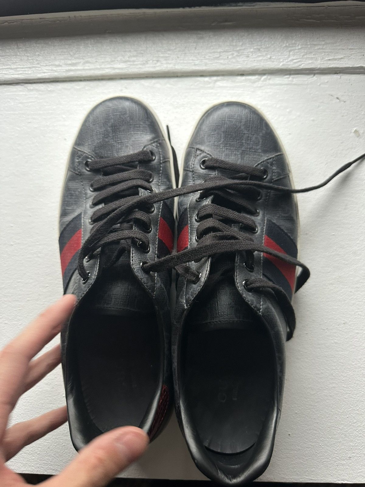 Gucci Gucci Ace GG Supreme Size US 8 / EU 41 - 8 Thumbnail