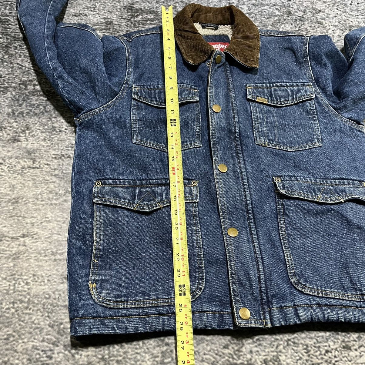 Wrangler VINTAGE WRANGLER SHERPA LINED DENIM TRUCKER JACKET SMALL Size US S / EU 44-46 / 1 - 13 Thumbnail