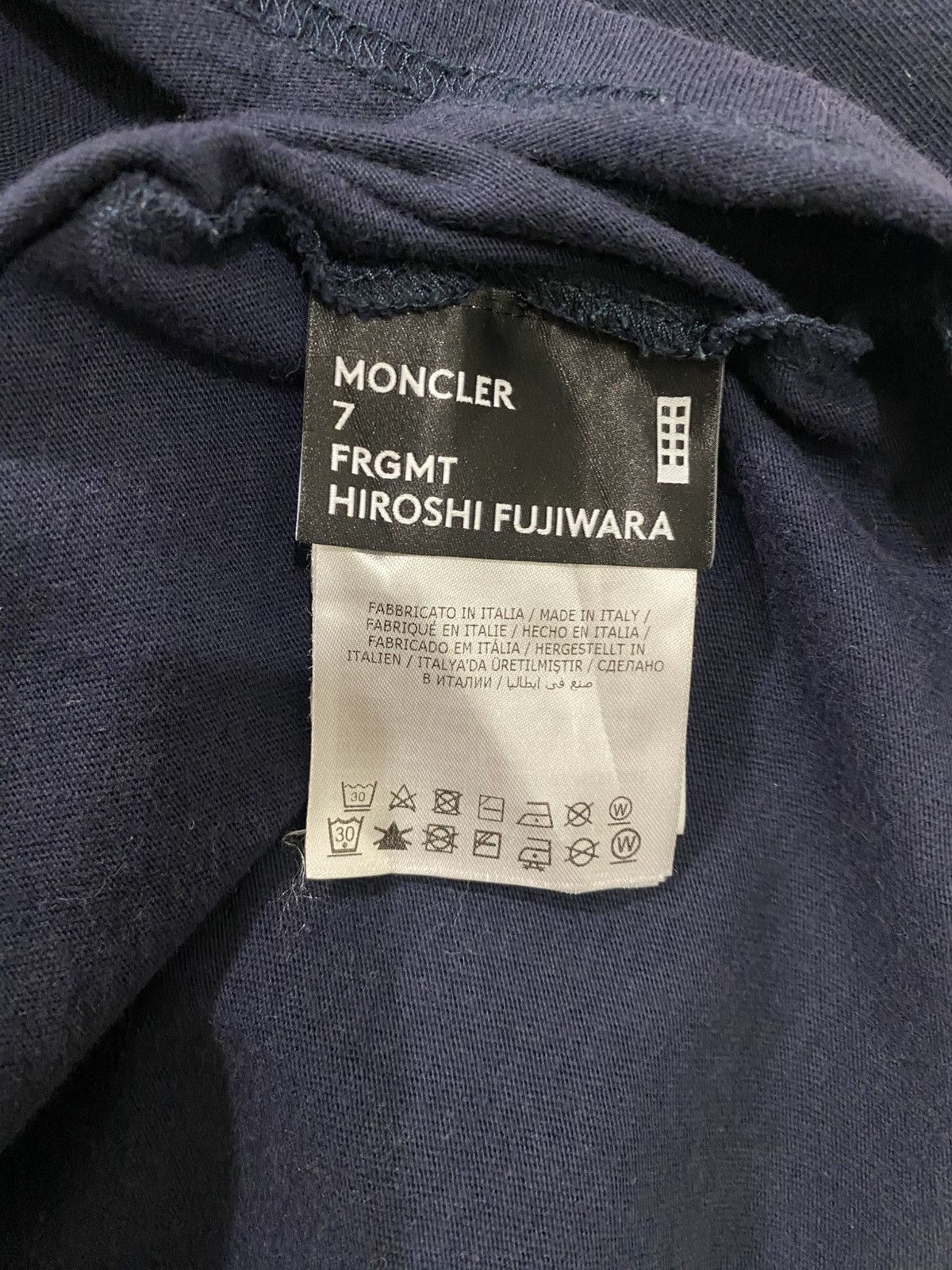 Moncler 7 Moncler Frgmt Hiroshi Fujiwara T-Shirt Size US XL / EU 56 / 4 - 6 Thumbnail
