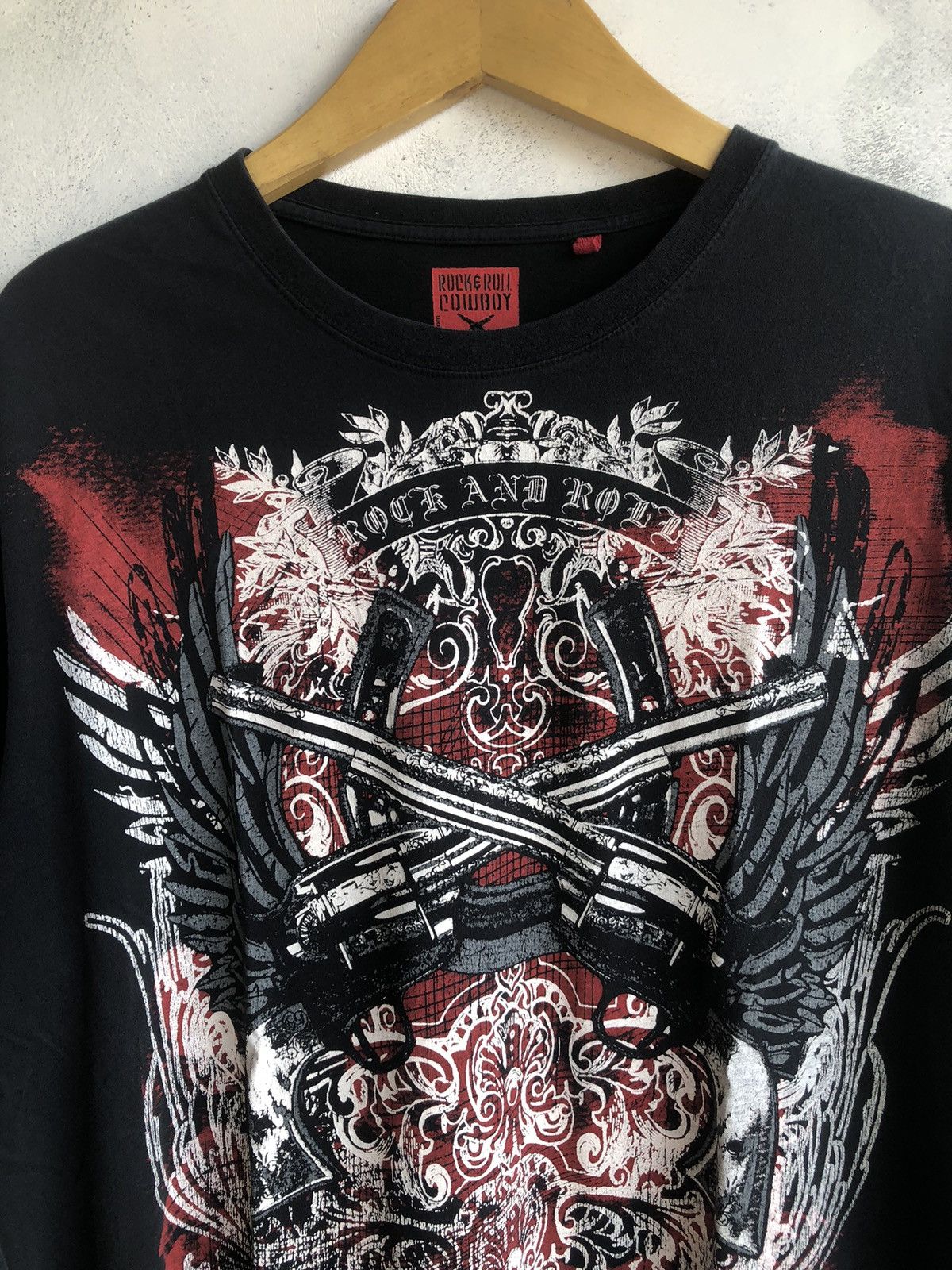 Beauty Beast × If Six Was Nine × KMRii Japanese Gothic Poem Triball Rock and Roll Tshirt Tee Size US XL / EU 56 / 4 - 5 Thumbnail