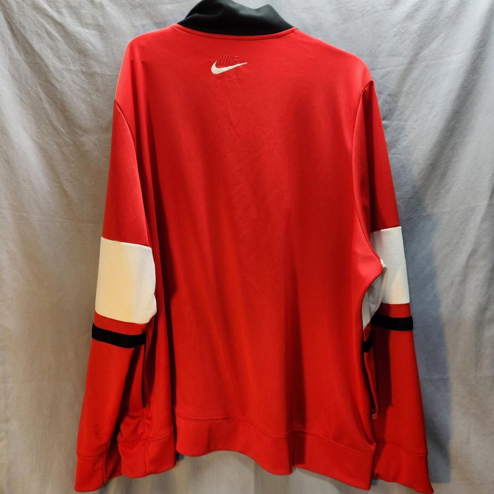 Nike Nike Air Quarter Zip Warmup Top Red Mens XXL Size US XXL / EU 58 / 5 - 8 Thumbnail