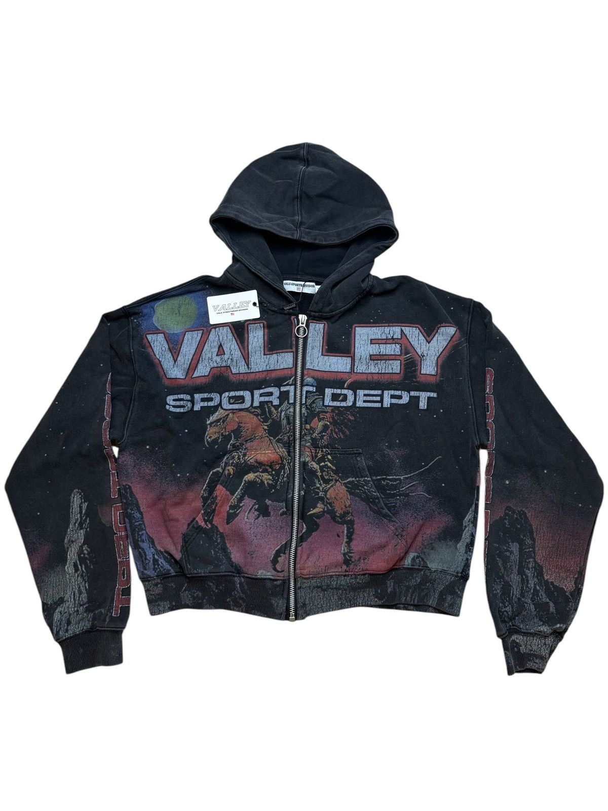 Vale Vale Hulk Armor zip up hoodie valelives valeforever