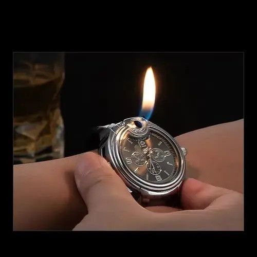 Jewelry Metal Watch Lighter Size ONE SIZE - 4 Thumbnail