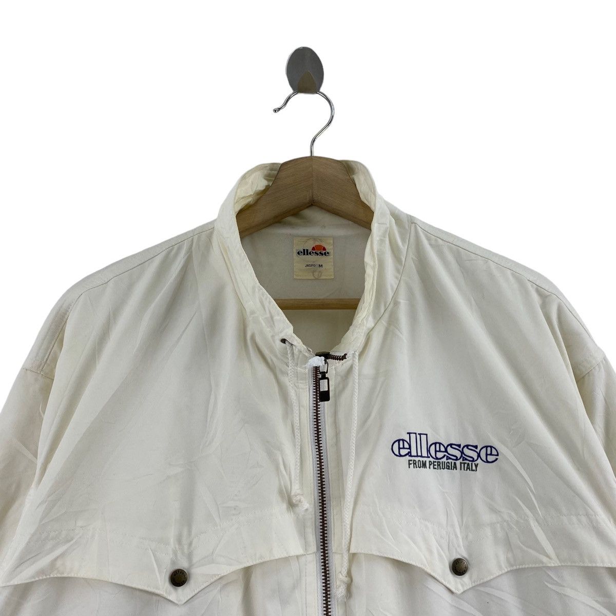 Ellesse × Vintage Vintage ELLESSE From PERUGIA ITALY Print Multi Pockets White Size US M / EU 48-50 / 2 - 2 Thumbnail