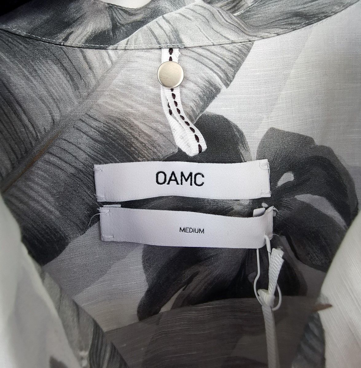 OAMC OAMC TROPIC COTTON LINEN SHORT SLEEVES SHIRT - New with tags Size US M / EU 48-50 / 2 - 6 Thumbnail