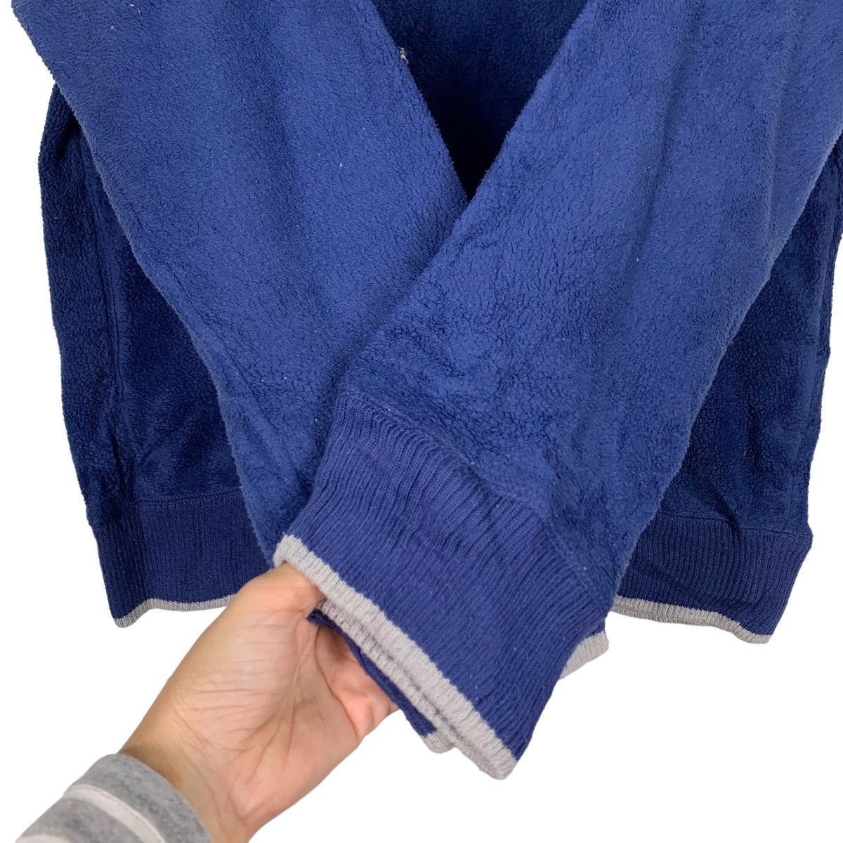 MLB MLB Los Angeles Dodgers Big Logo Half Zip Fleece #0077-C5 Size US M / EU 48-50 / 2 - 12 Thumbnail