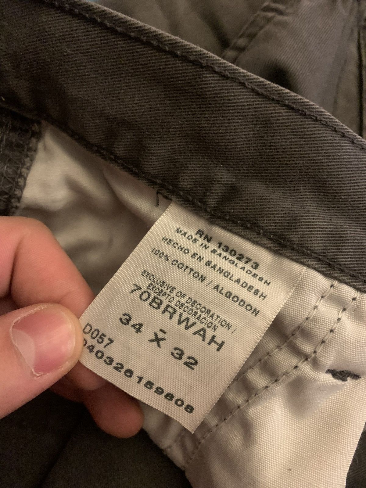 Wrangler Wrangler grey cargo pants Size US 34 / EU 50 - 4 Thumbnail