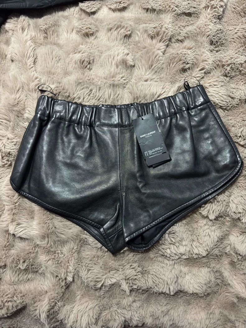 Saint Laurent Paris Saint Laurent Paris Sheepskin shorts 2505-Nextarrow Size US 40 / EU 56 - 1 Thumbnail