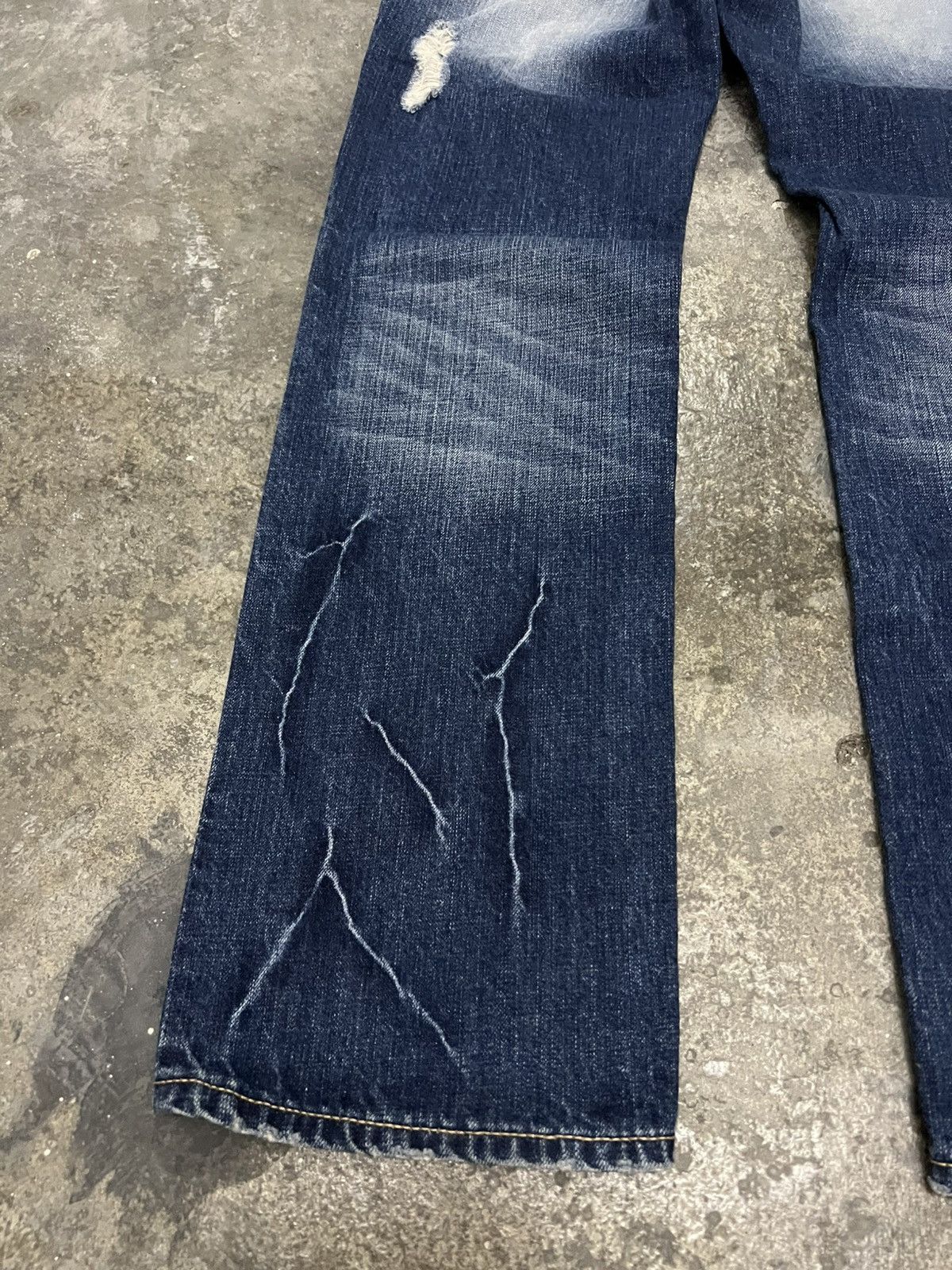 PPFM PPFM DISTRESSED PUNK JEAN🔥 Size US 32 / EU 48 - 13 Thumbnail
