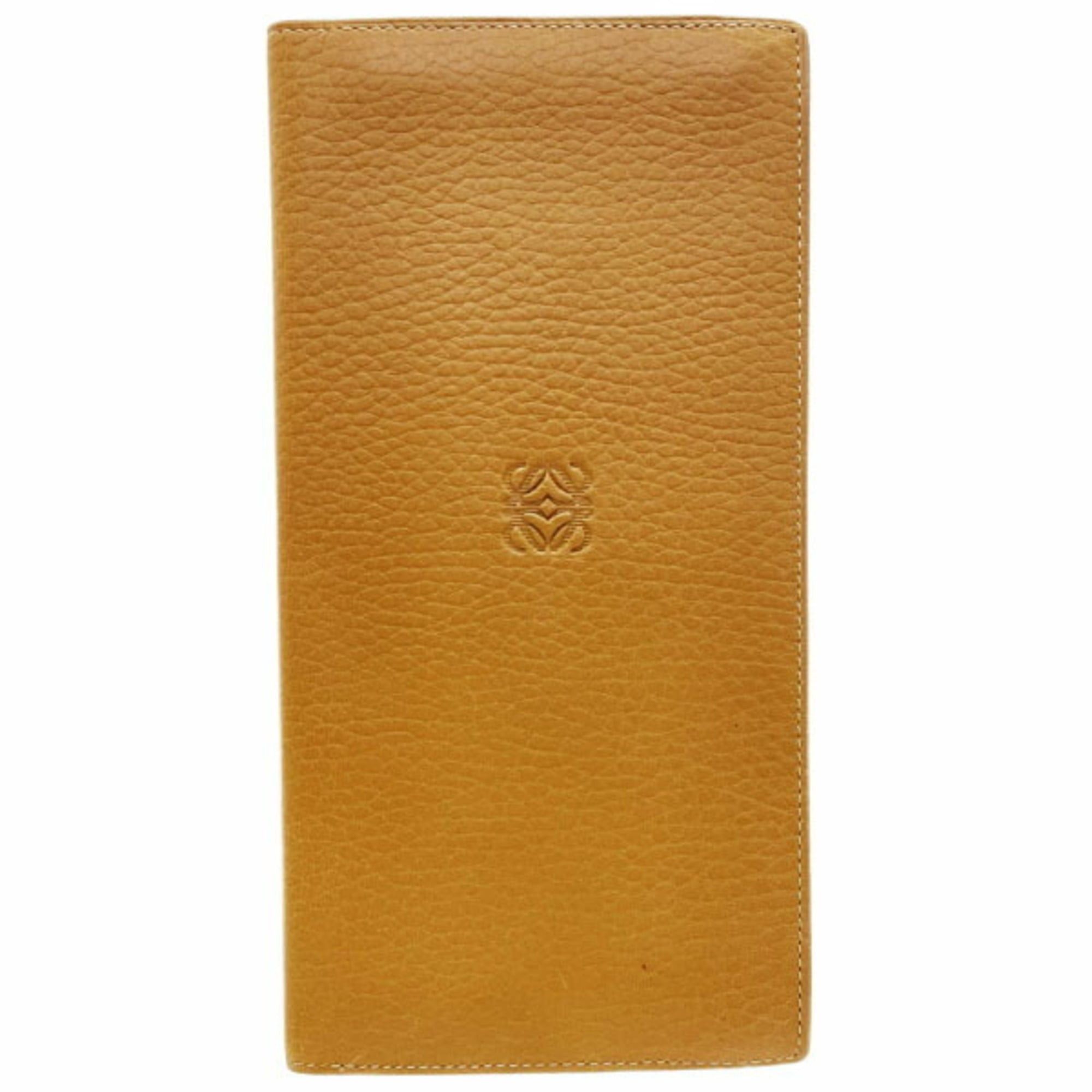 Loewe Loewe Anagram Bifold Long Wallet in Leather, Camel and Brown, HWN-16120 Size ONE SIZE - 1 Thumbnail