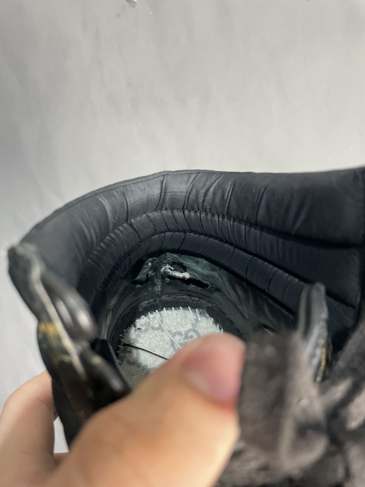 Gucci Gucci Ace Web GG Supreme Monogram Tiger Canvas Gray High top Size US 6 / EU 39 - 14 Thumbnail
