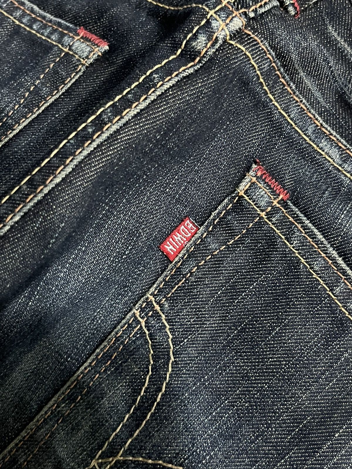 Edwin Vintage Edwin 512 Made in Japan Dark Washed Flare Jeans Size US 31 - 9 Thumbnail