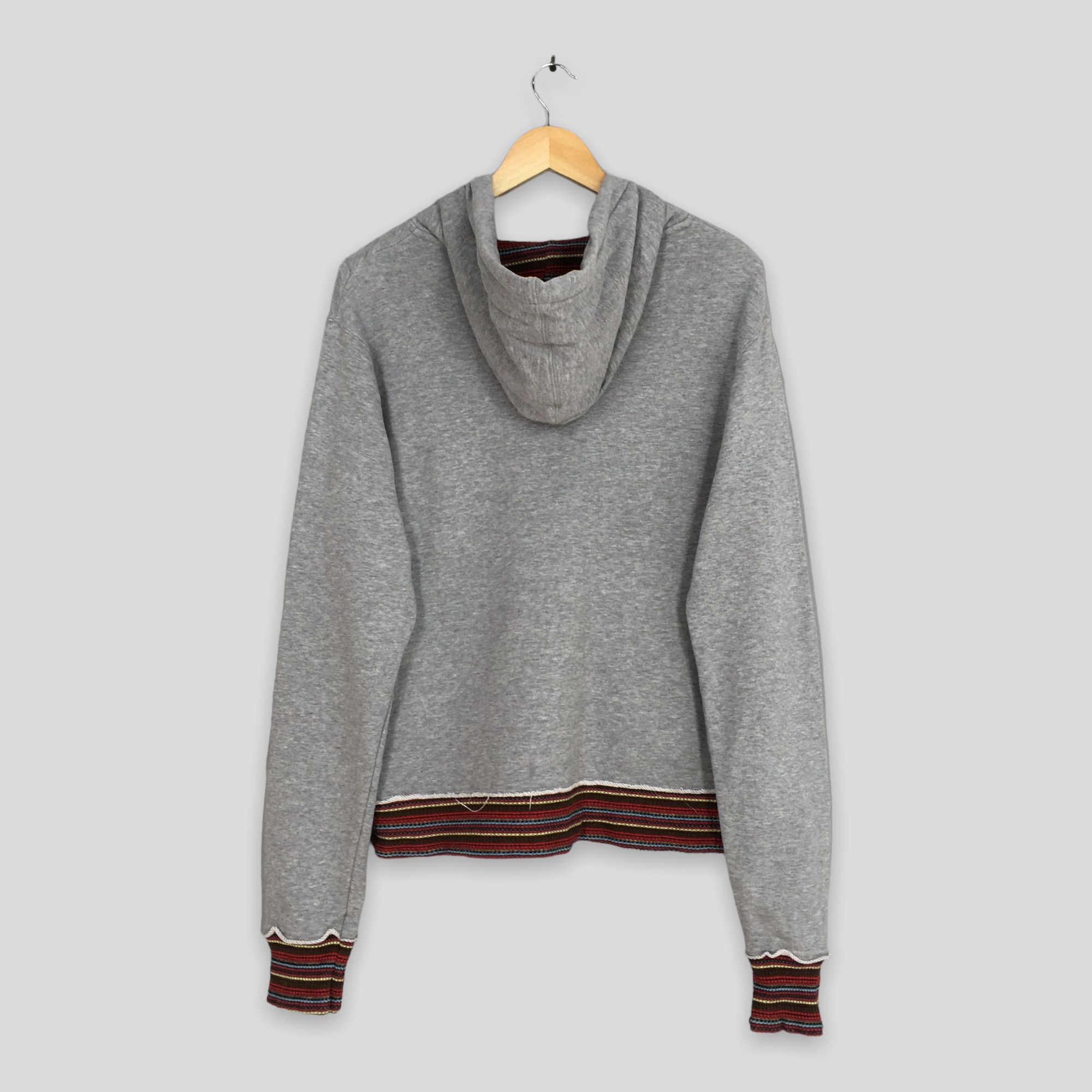 Hang Ten Vintage Hang Ten Surfing Zipper Gray Hoodie Large Size US L / EU 52-54 / 3 - 8 Thumbnail
