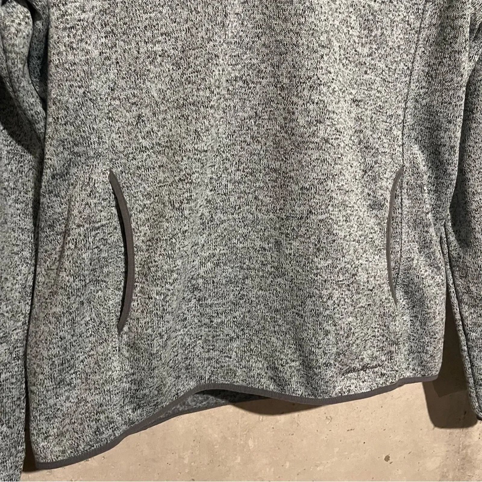 Eddie Bauer Eddie Bauer sz L Fleece Pullover Grey Blue Heather Size L / US 10 / IT 46 - 2 Thumbnail