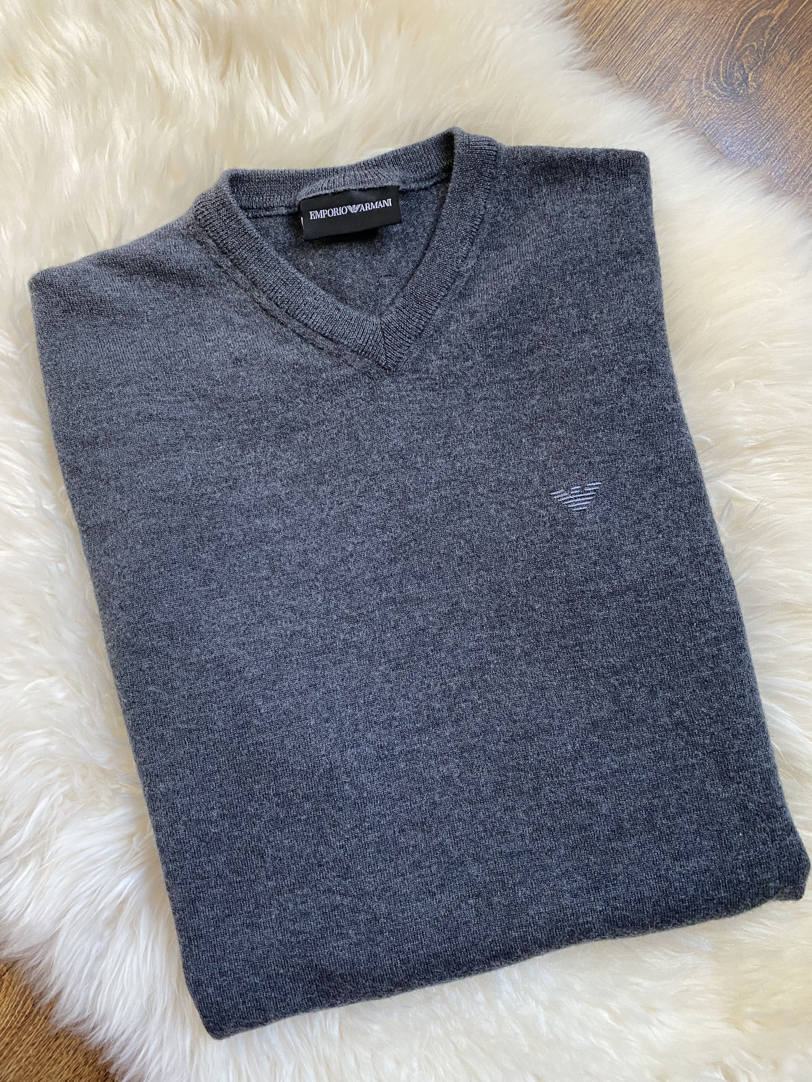 Emporio Armani Sweater 100% virgin Wool from Armani Size US S / EU 44-46 / 1 - 3 Thumbnail