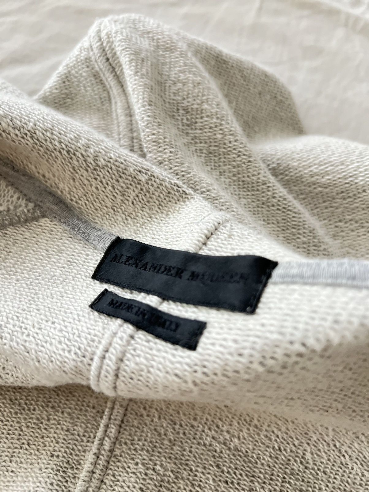 Alexander McQueen Alexander McQueen FW16 Grey Layered Hoodie Size US M / EU 48-50 / 2 - 7 Thumbnail