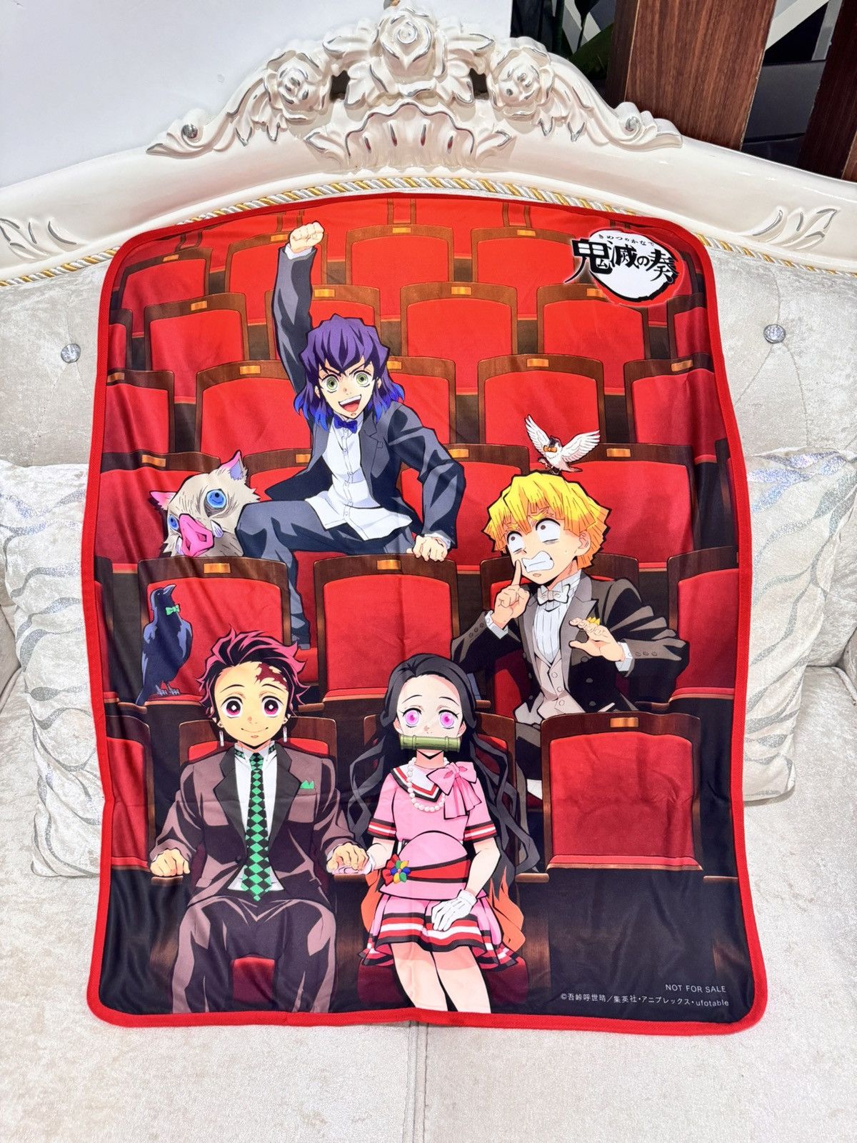 image of Anima Japanese Anime Small Towel in Red, Men's