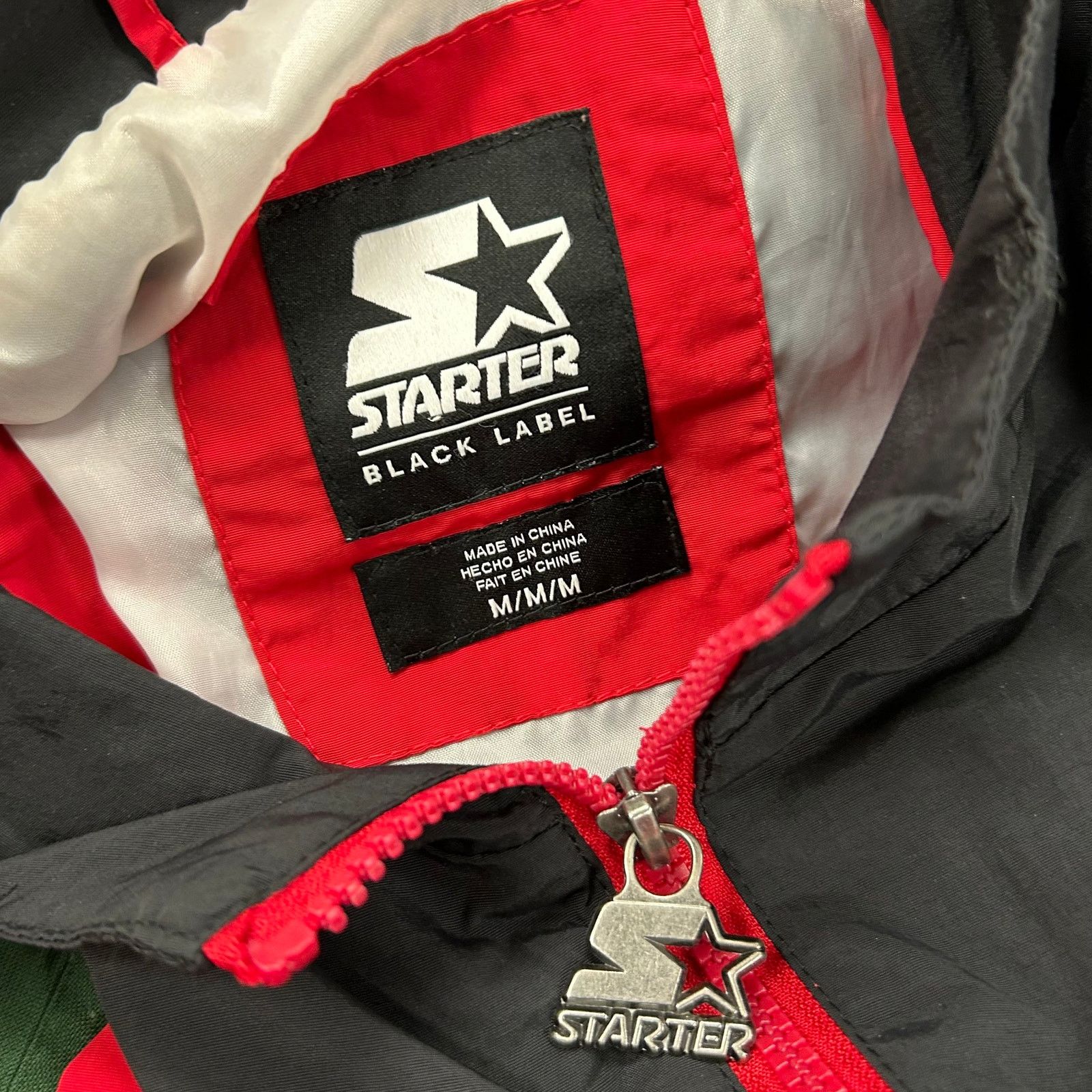 Starter Starter Black Chicago Bulls windbreaker Warm Up jacket M Size US M / EU 48-50 / 2 - 5 Thumbnail
