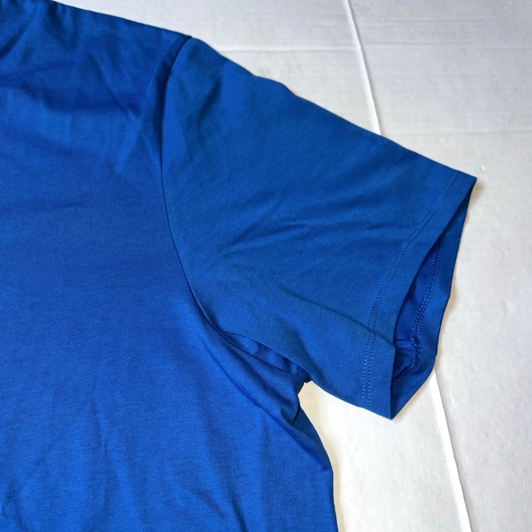 Nike VINTAGE Rare Nike Sports Shirt Women’s Large New Honolulu Marathon 2008 Finisher Crew Neck Short Sleeve Blue Nike Womens Shirt Size L / US 10 / IT 46 - 3 Thumbnail