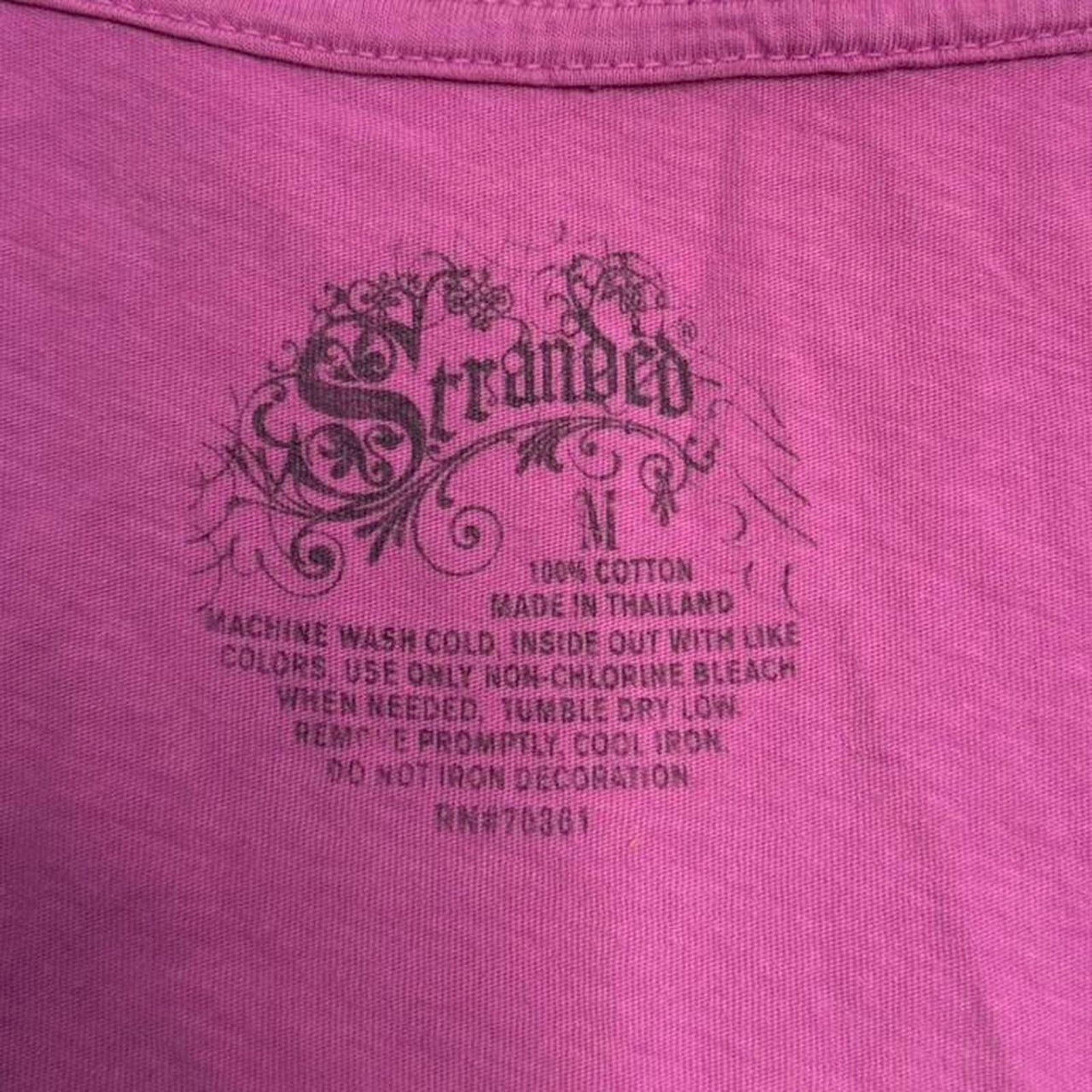 Affliction Stranded Y2K Gothic Grunge Early 2000s Pink Styled 100% M Size M / US 6-8 / IT 42-44 - 4 Thumbnail