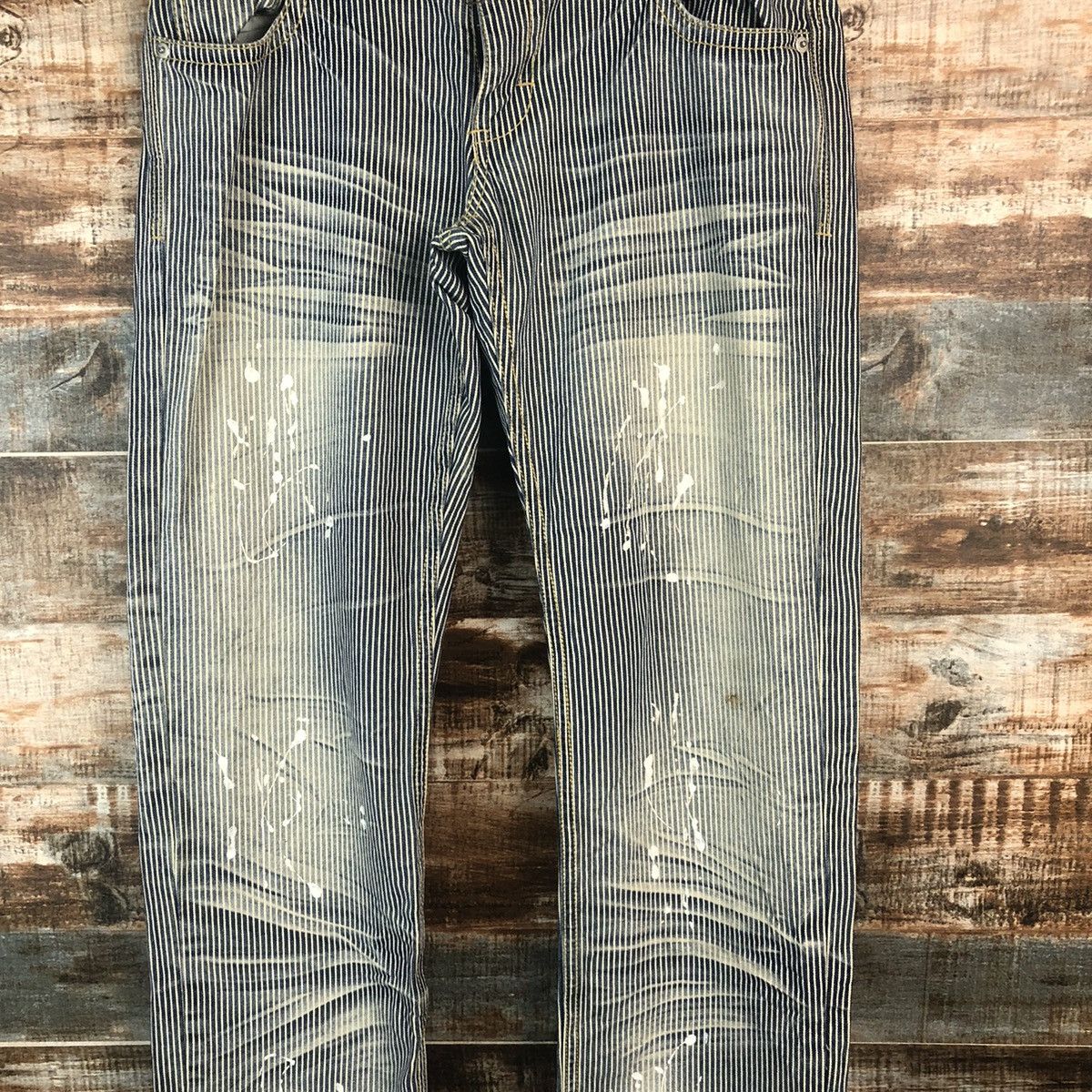 Japanese Brand Japanese Brand vintage tactical Stripe White Pants #A2121 Size US 32 / EU 48 - 5 Thumbnail