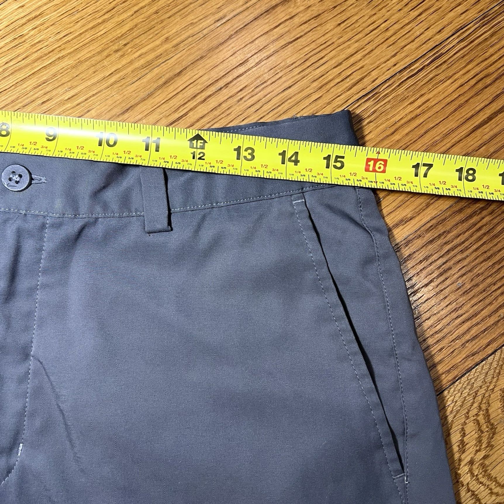 Nike VINTAGE Nike Men’s Golf Shorts Chino Style Size 30 Gray Lightweight Casual Summer Size US 30 / EU 46 - 4 Thumbnail